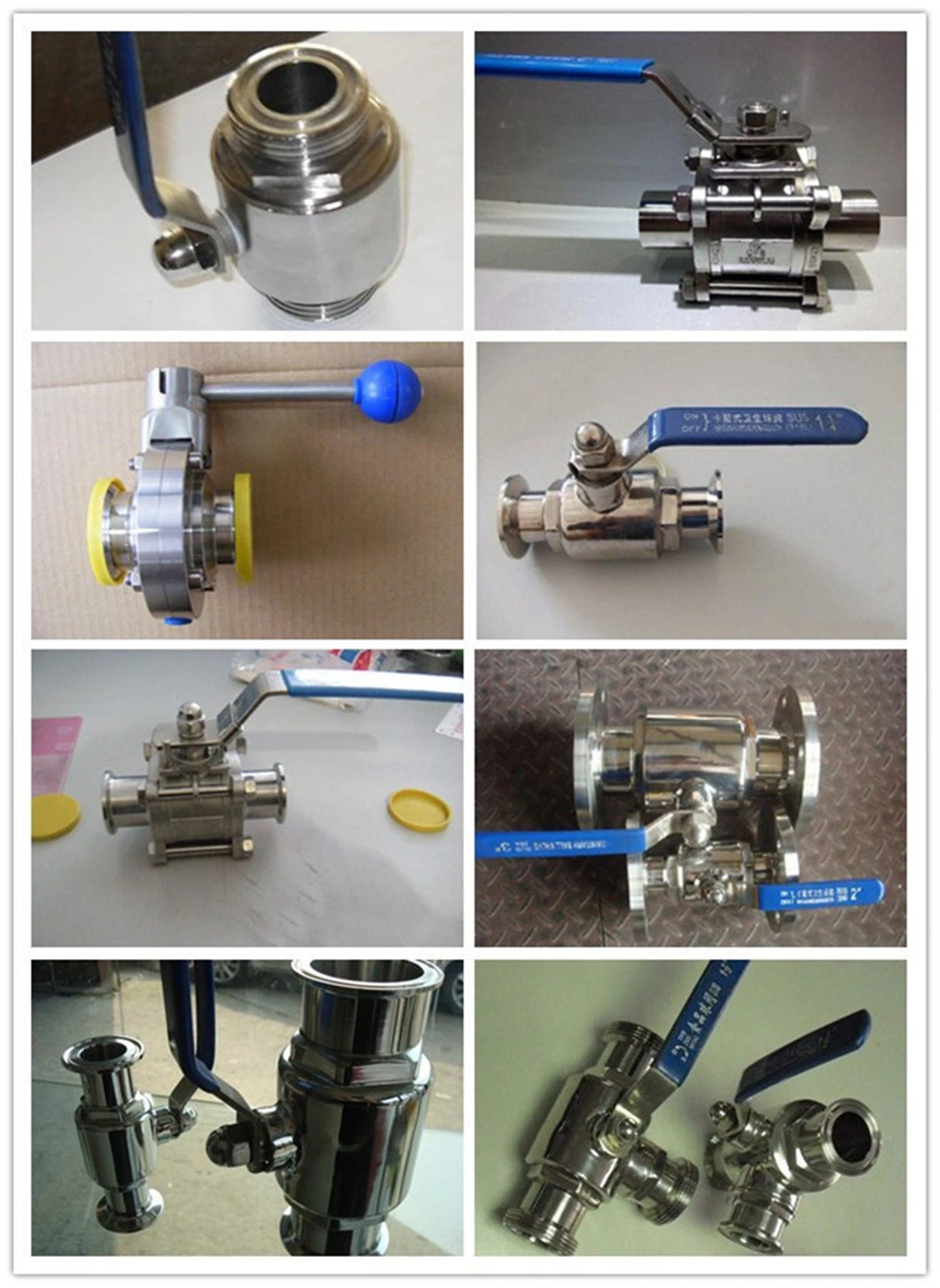 2PC Ball Valve Stainless Steel 304 Class 150/300 (lb) Industrial Hydraulic Control Sanitary 2PC Flanged Ball Valve/Angle Seat Valve/Control Valve/Sampling Valve