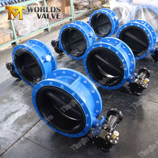 Вафельный чугун/CF8m/CF8 Диск с покрытием из EPDM/PTFE En593 API 609 Вафельные дисковые затворы