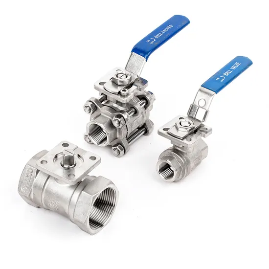 1000 Wog 2PC 3PC Нержавеющая сталь 2205 304 316 CF8 CF8m Сварка раструбов NPT Bsp BSPP BSPT Внутренняя резьба с болтовым соединением Полнопроходной стыковой сварки Промышленный шаровой кран с резьбой